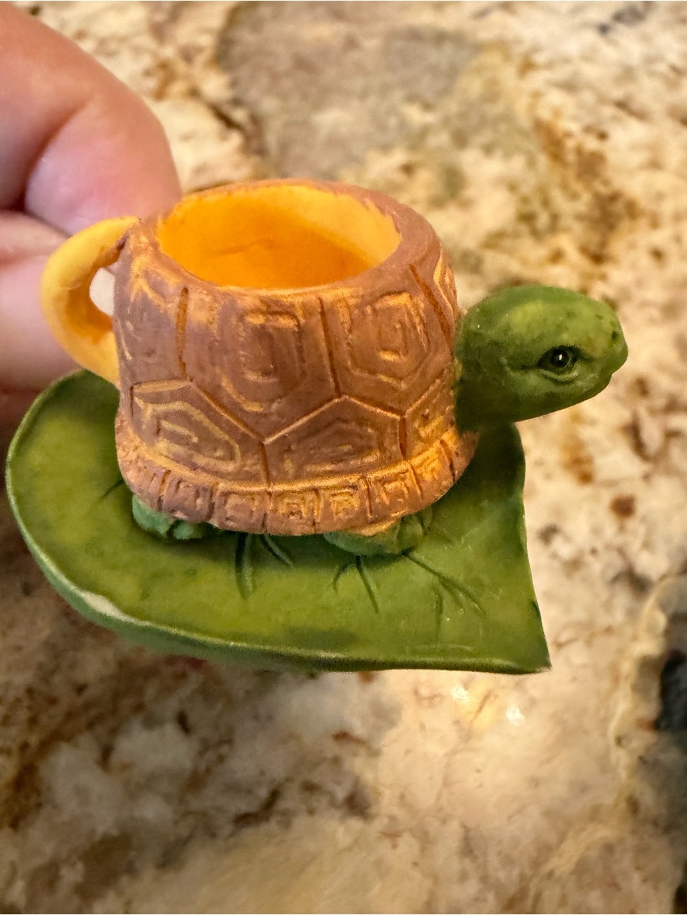 Ceramic Safari Animal miniature tea set - Picture 3 of 10